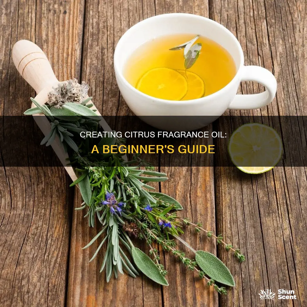 how to make citrus fragrance oil