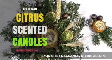 Crafting Citrus Bliss: A Step-by-Step Guide to Making Scented Candles