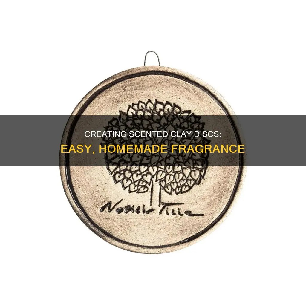 how to make clay fragrance discs