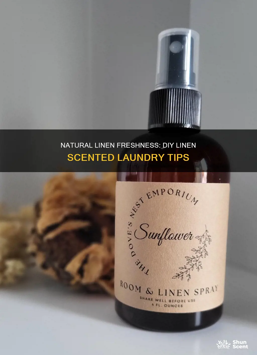 how to make clean linen fragrance