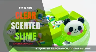 Crafting Crystal-Clear Scented Slime: A Simple DIY Guide