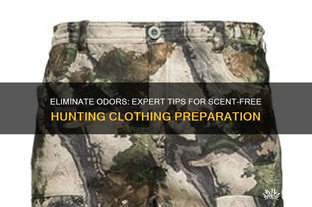 how to make clothes scent free for hunting