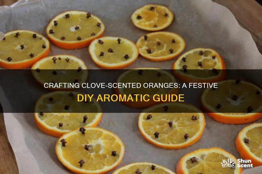 how to make clove scented oranges
