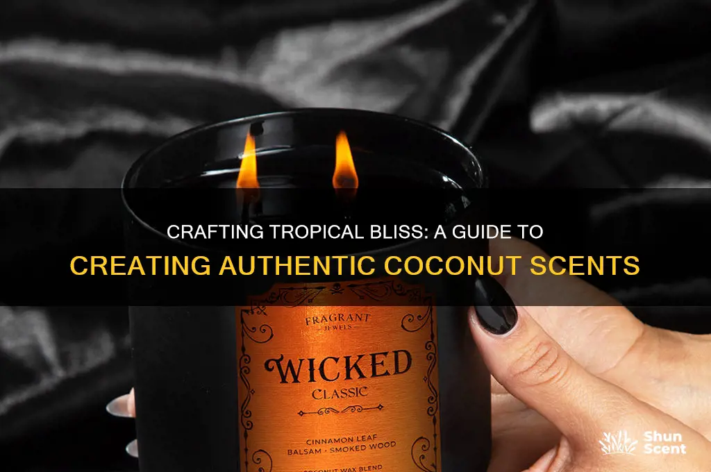 how to make coconut scent