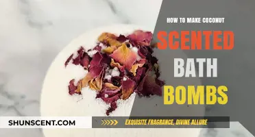 Create Luxurious Coconut Scented Bath Bombs at Home: Easy DIY Guide