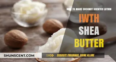 DIY Coconut Scented Lotion Recipe with Shea Butter for Soft Skin
