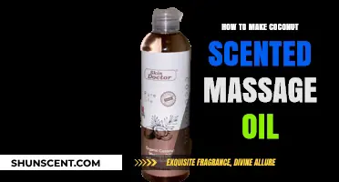 Create Relaxing Coconut Scented Massage Oil at Home: Easy DIY Guide