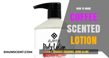 Brew Your Own: Crafting Coffee Scented Lotion at Home