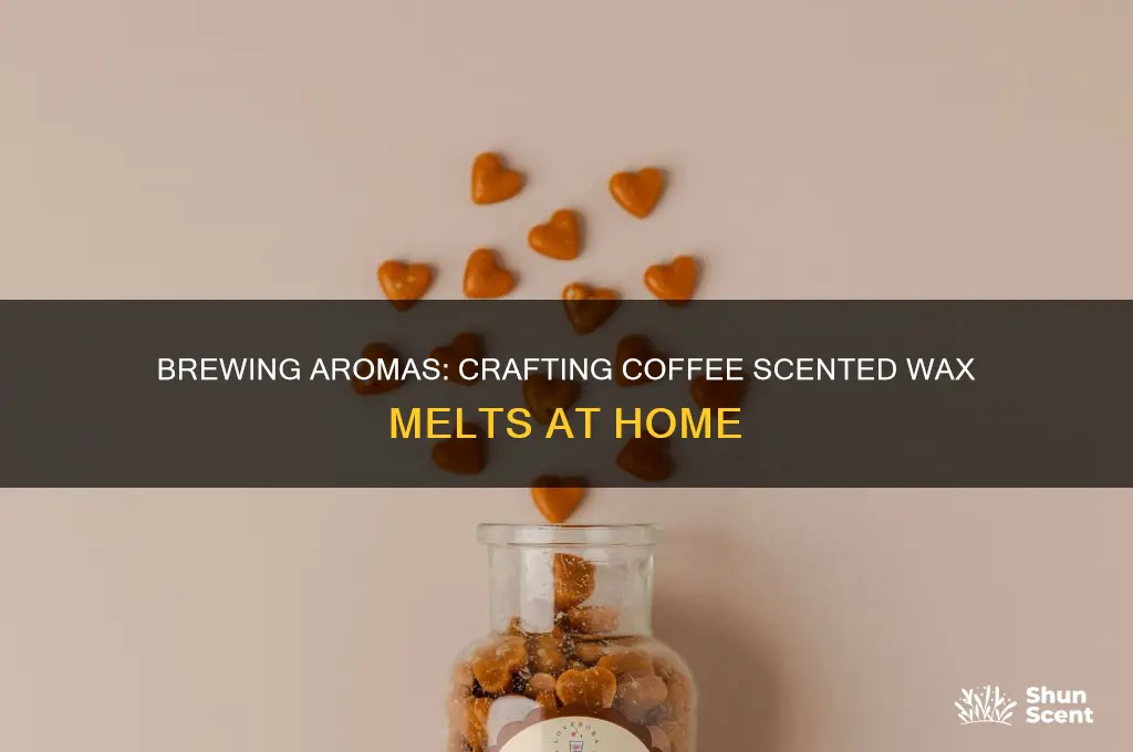 how to make coffee scented wax melts
