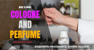 Creating Scents: Crafting Your Own Cologne and Perfume