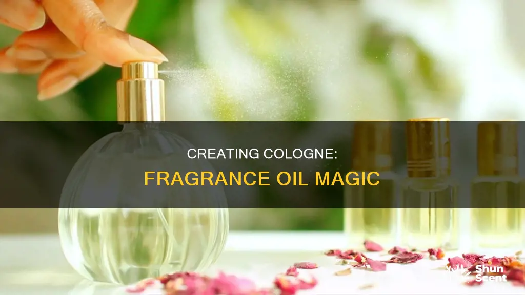 how to make cologne from fragrance oil