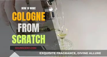 Creating Cologne: A Beginner's Guide to Crafting Scents