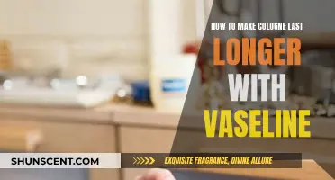 Make Your Cologne Last Longer: Vaseline Application Tips