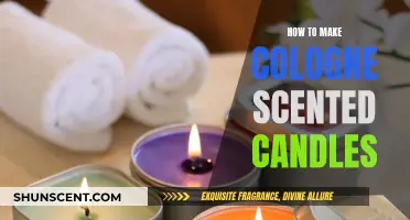 Creating Cologne-Scented Candles: A Beginner's Guide