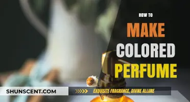 Creating Unique Scents: DIY Colored Perfumes
