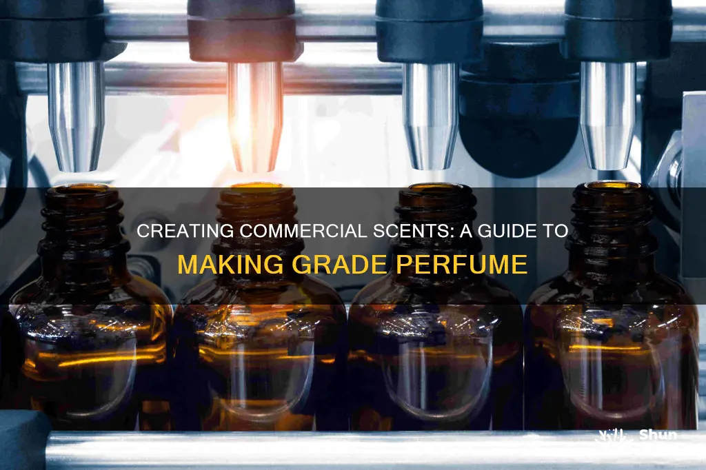 how to make commercial grade perfume