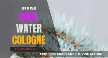 Creating Your Own Cool Splash of Water Cologne