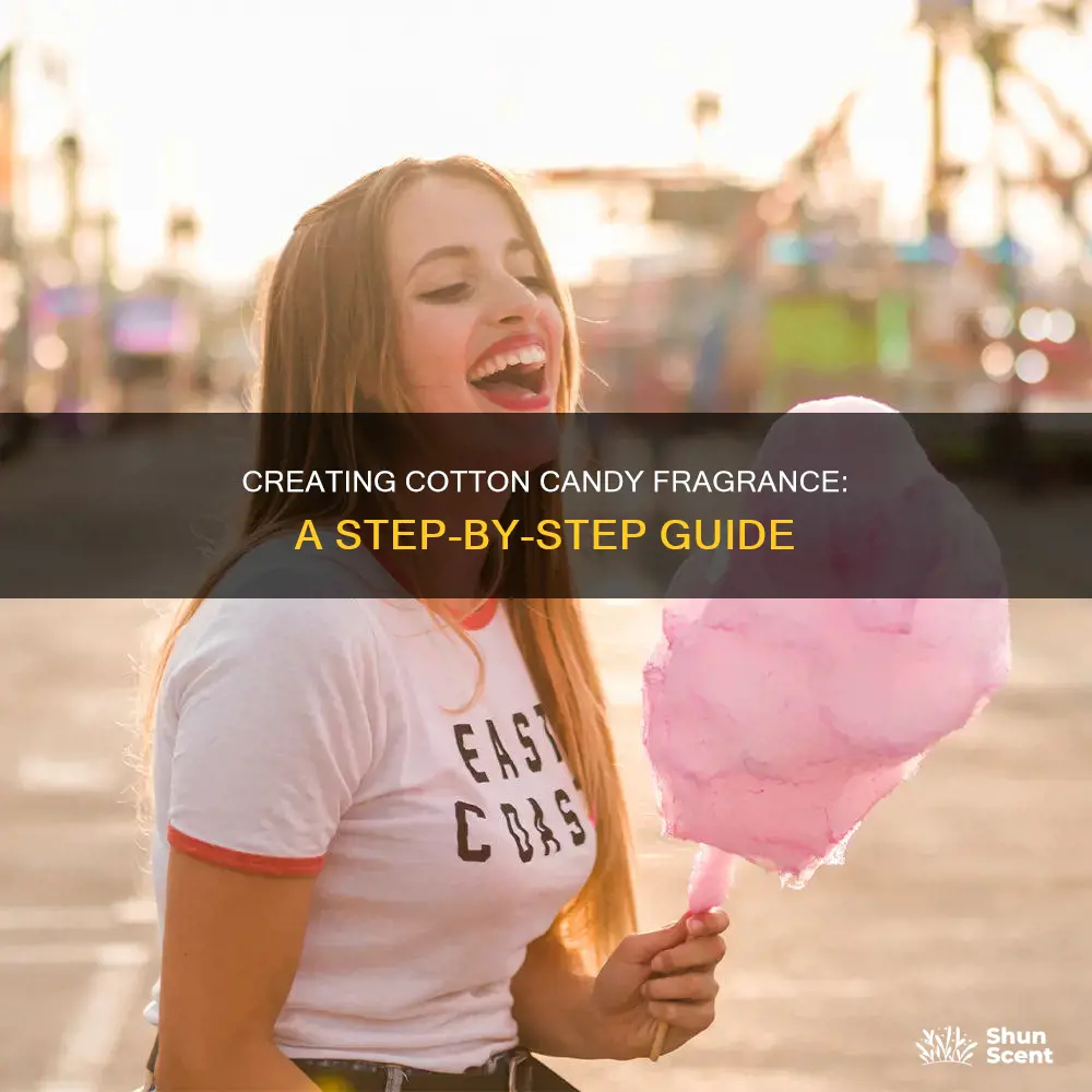 how to make cotton candy fragrance