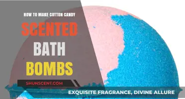 Create Sweet Relaxation: DIY Cotton Candy Scented Bath Bombs Guide