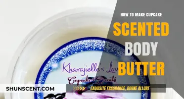 Create Cupcake Scented Body Butter: Easy DIY Recipe Guide