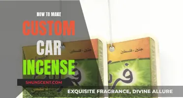 Create Unique Car Scents: DIY Custom Car Incense