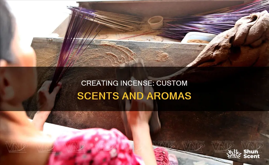how to make custom incense