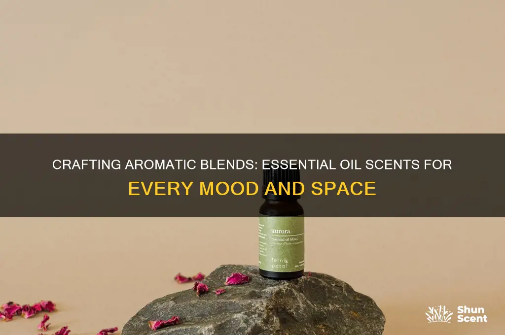 how to make different scents with essential oils