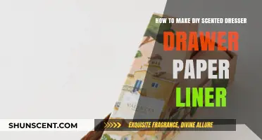 Craft Aromatic Drawer Liners: DIY Scented Paper Tutorial