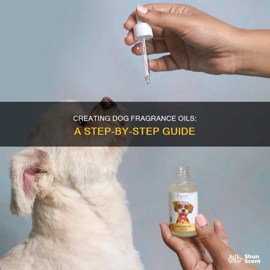 how to make dog fragrance oil
