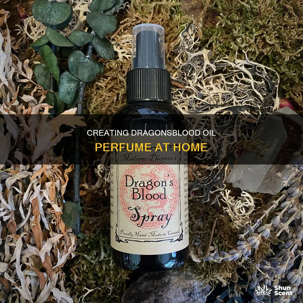 how to make dragonsblood oil perfume