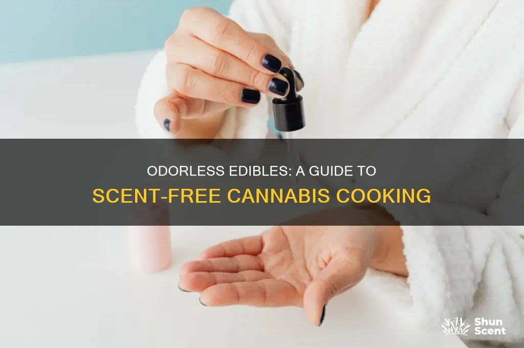 how to make edibles without scent