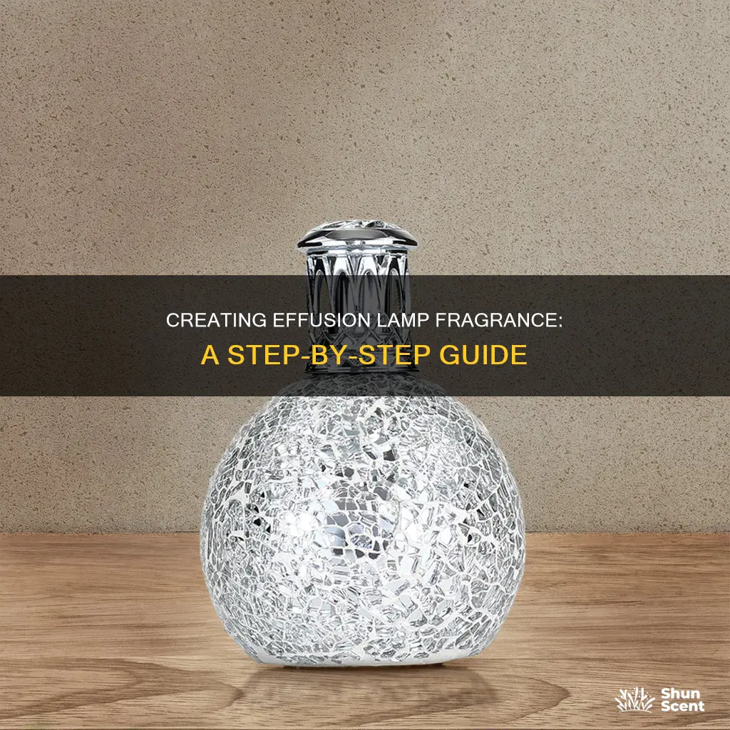 how to make effusion lamp fragrance