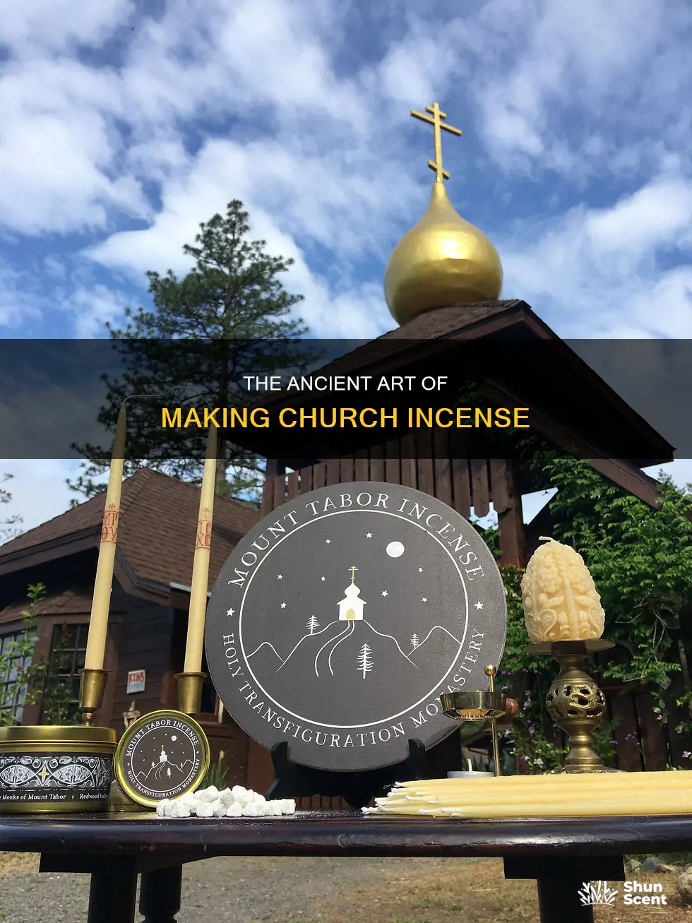 how to make eglise incense