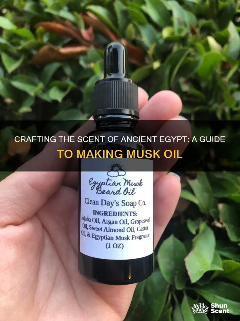 how to make egyptian musk fragrance oil