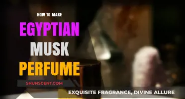 Creating Egyptian Musk Perfume at Home