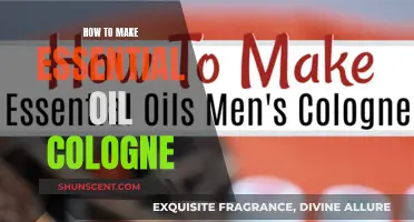 Creating Your Own Essential Oil Cologne