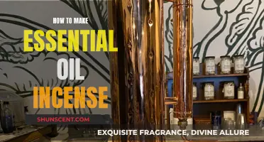 Making Incense with Essential Oils: A Beginner's Guide