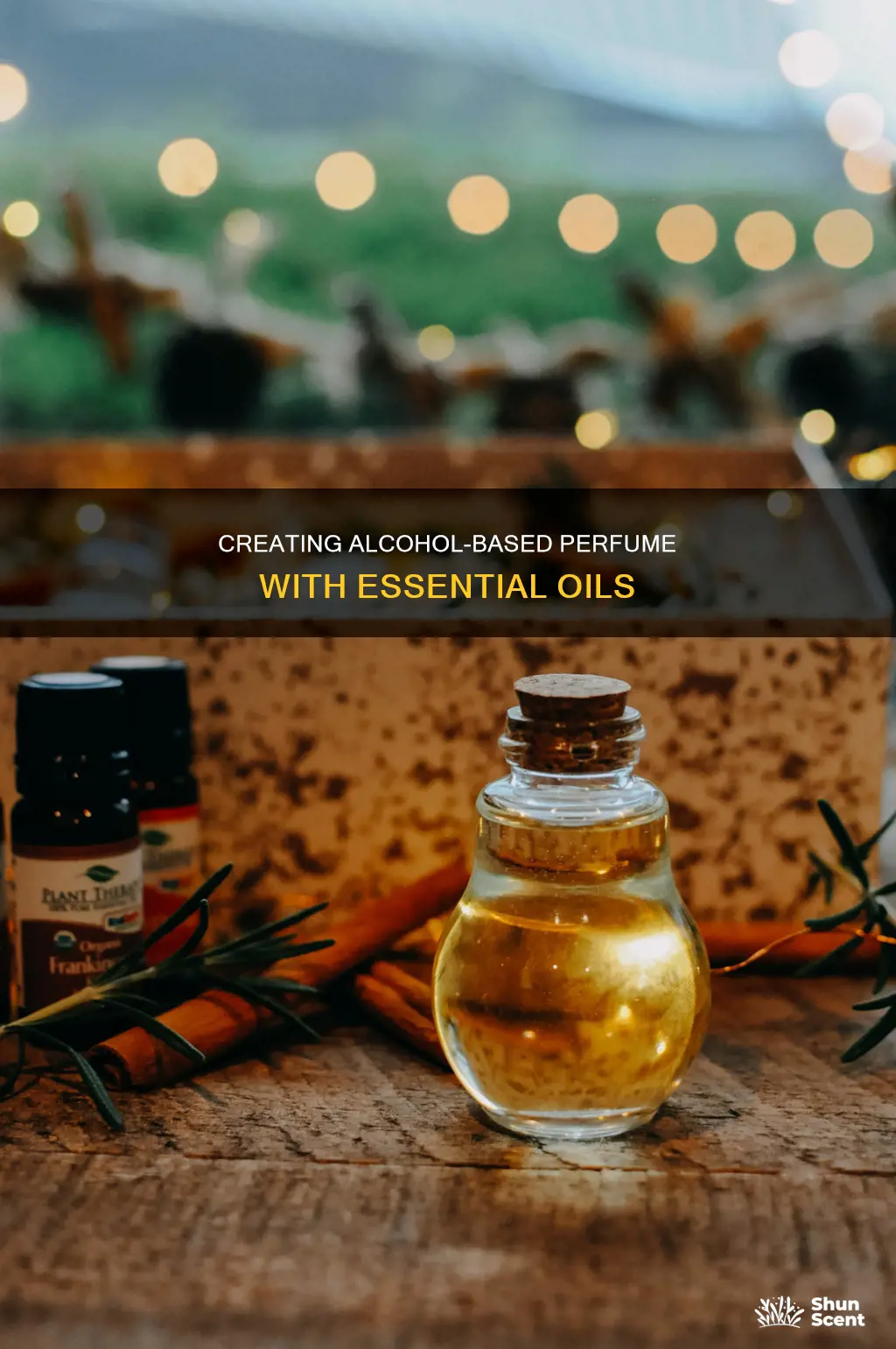 how to make essential oil perfume alcohol