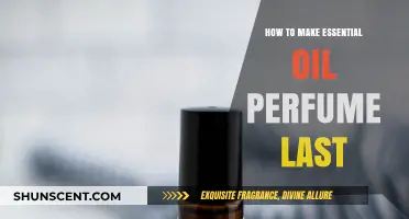 Make Essential Oil Perfumes Last Longer