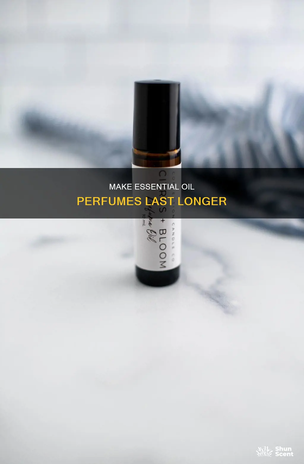 how to make essential oil perfume last