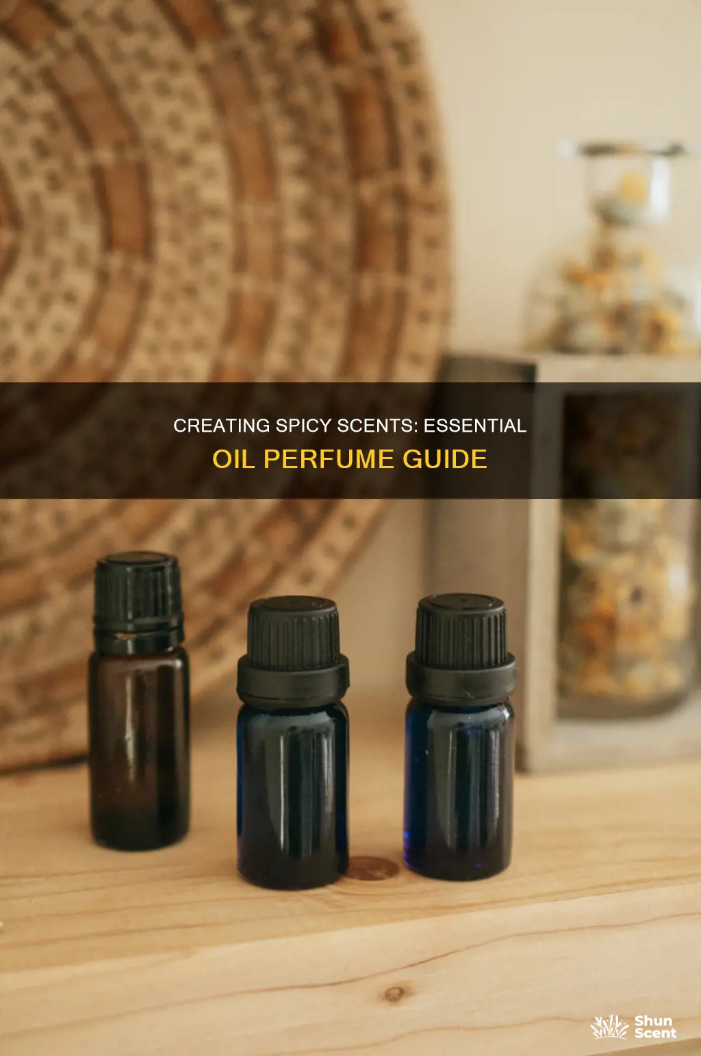 how to make essential oil perfume spicy scent
