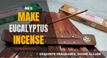 Handmade Eucalyptus Incense: Crafting Aromatic Bliss