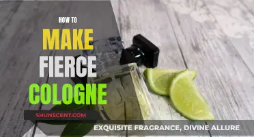 Creating Fierce Cologne: A Guide to Crafting a Powerful Scent