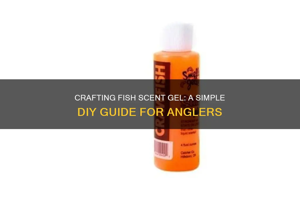 how to make fish scent gel