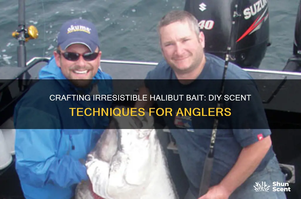 how to make fishing bait scent halibut