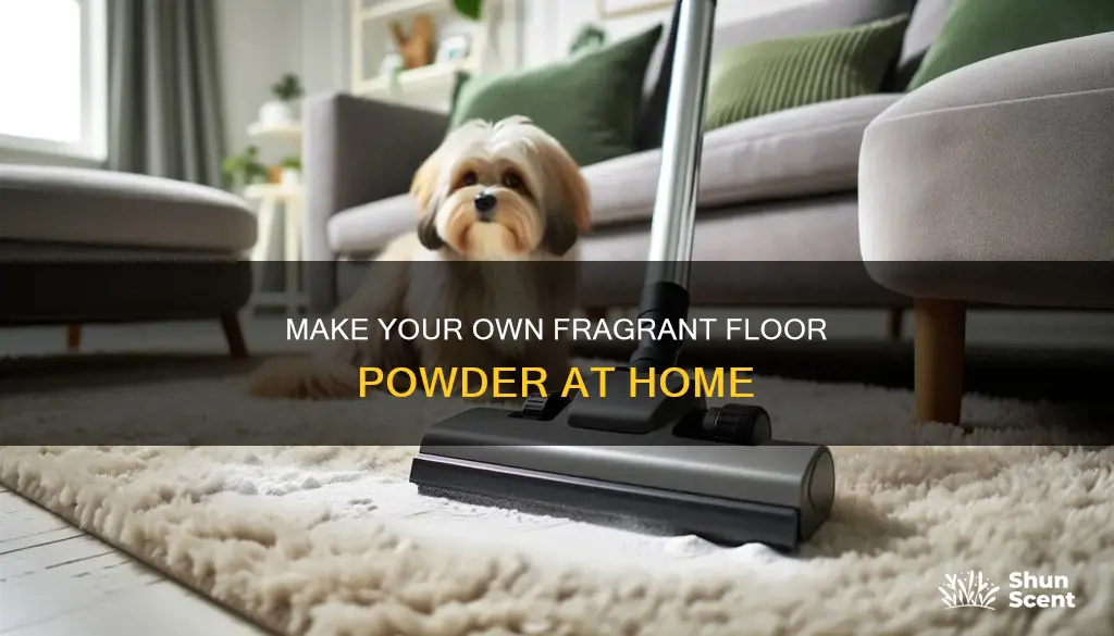 how to make floor fragrance powder