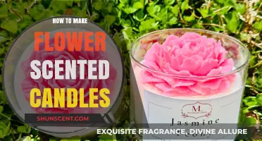 Crafting Floral Bliss: A Guide to Making Flower Scented Candles