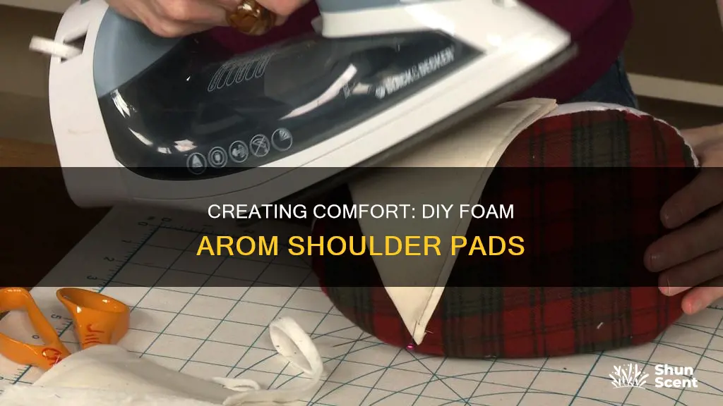 how to make foam arom shoulder pads