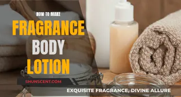 Craft Your Own Scented Lotion: A Guide to Fragrance Body Lotion