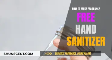 Natural, Fragrance-Free Hand Sanitizer: A DIY Guide